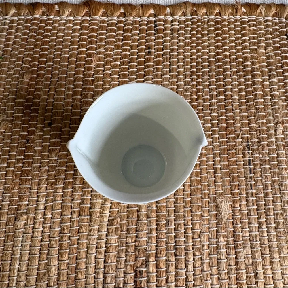 Vintage Hutschenreuther Germany White Modern Porcelain Vase Decor 4